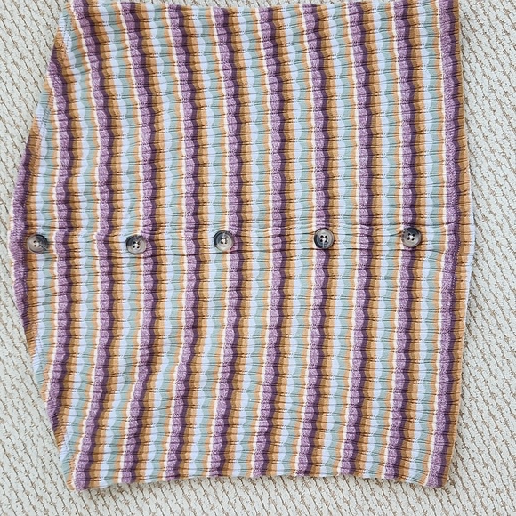 Tqo Striped and Patterned Tube Tops, American Eagle, Medium - Picture 2 of 7